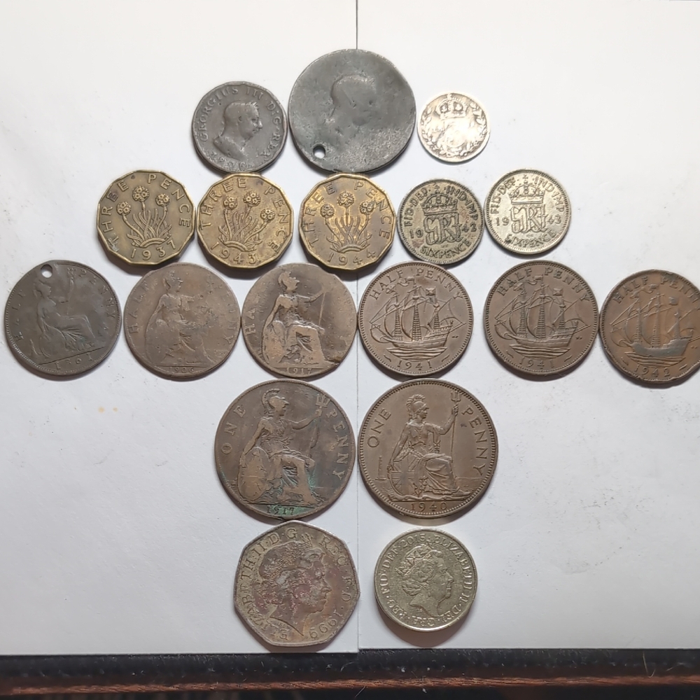 British Coin Collection 1806 - 2015 Vintage